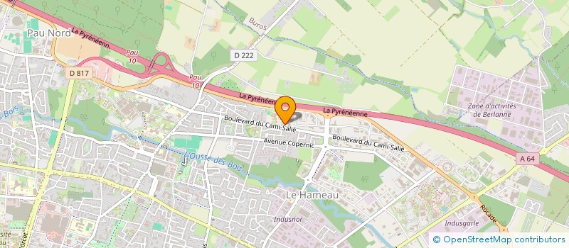 localisation de l'entreprise MONSIEUR FRANCOIS DA HORTA à PAU