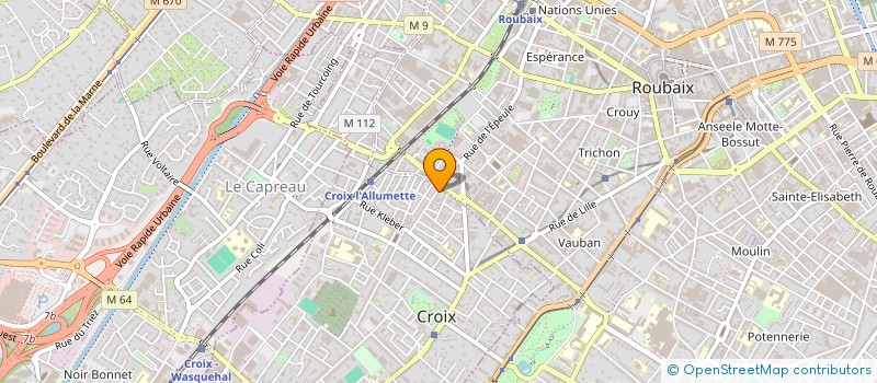 localisation de l'entreprise MONSIEUR FRANCOIS DA ROCHA CARNEIRO  CROIX