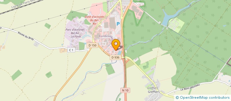 localisation de l'entreprise MONSIEUR FRANCOIS DA SILVA  RAMBOUILLET