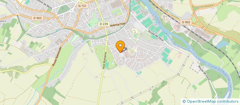localisation de l'entreprise MONSIEUR FRANCOIS DACOSTA à AUXERRE