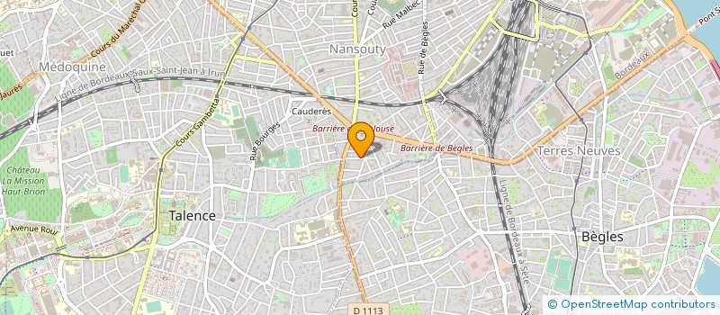 localisation de l'entreprise MONSIEUR FRANCOIS DAGUISE à BORDEAUX
