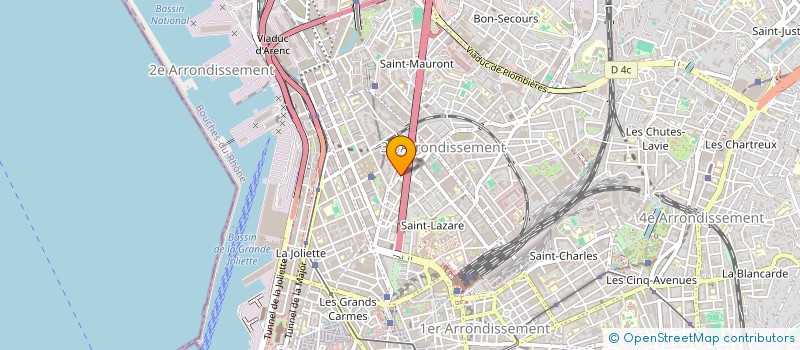 localisation de l'entreprise MONSIEUR FRANCOIS DAIETTI à MARSEILLE