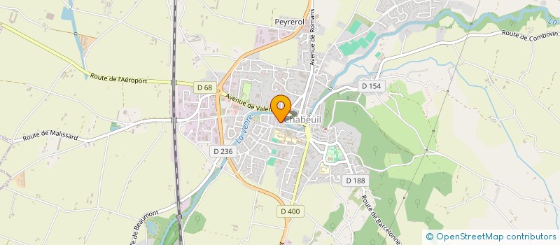 localisation de l'entreprise MONSIEUR FRANCOIS DAILLANT à CHABEUIL