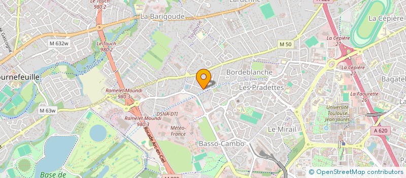 localisation de l'entreprise MONSIEUR FRANCOIS DAL POS à TOULOUSE
