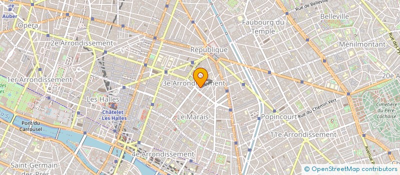 localisation de l'entreprise MONSIEUR FRANCOIS DALENCON  PARIS