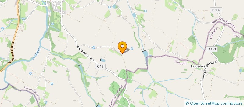 localisation de l'entreprise MONSIEUR FRANCOIS DALLA-BARBA  NERAC