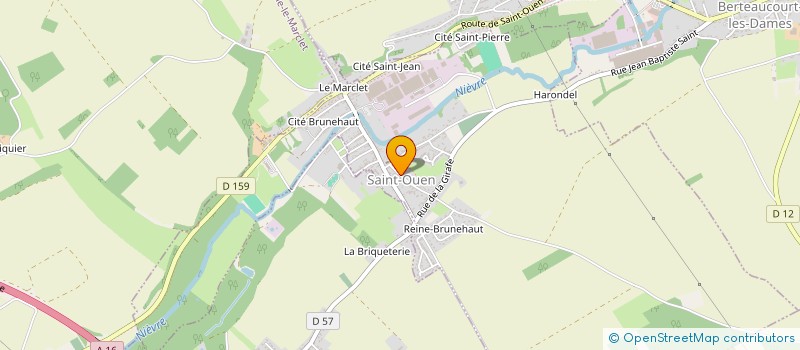 localisation de l'entreprise MONSIEUR FRANCOIS DALLERY à BETTENCOURT-SAINT-OUEN