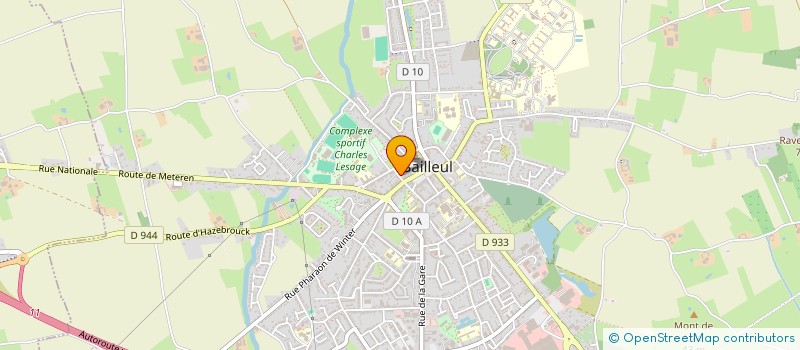localisation de l'entreprise MONSIEUR FRANCOIS DANJOU à BAILLEUL