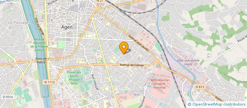 localisation de l'entreprise MONSIEUR FRANCOIS DANO  GREZELS