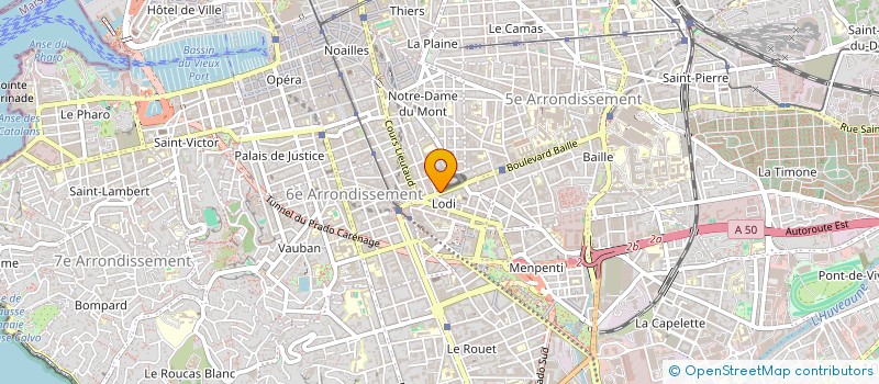 localisation de l'entreprise MONSIEUR FRANCOIS DANTAN  MARSEILLE