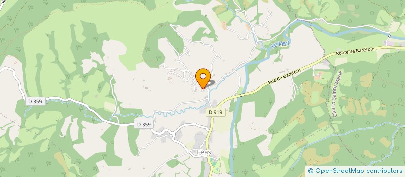 localisation de l'entreprise MONSIEUR FRANCOIS DARBEAU  ANCE FEAS