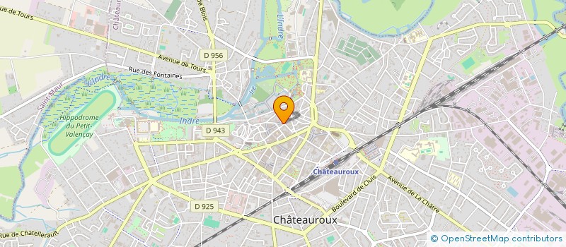 localisation de l'entreprise MONSIEUR FRANCOIS DARCHIS à CHATEAUROUX
