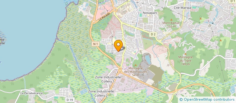 localisation de l'entreprise MONSIEUR FRANCOIS DATIS  CAYENNE