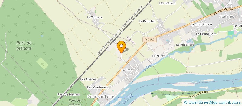 localisation de l'entreprise MONSIEUR FRANCOIS DAUBIGNY à COUR-SUR-LOIRE