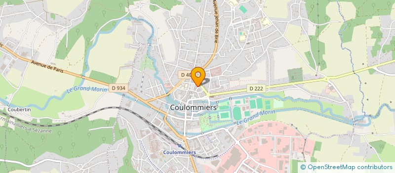 localisation de l'entreprise MONSIEUR FRANCOIS DAUMONT à COULOMMIERS