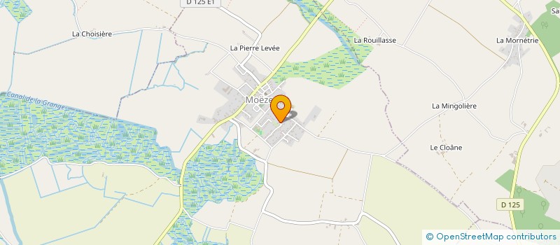 localisation de l'entreprise MONSIEUR FRANCOIS DAZELLE à MOEZE