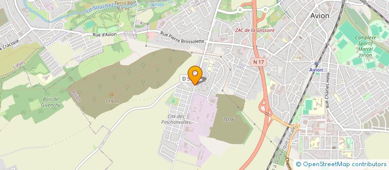 localisation de l'entreprise MONSIEUR FRANCOIS DE CAMPOS à AVION