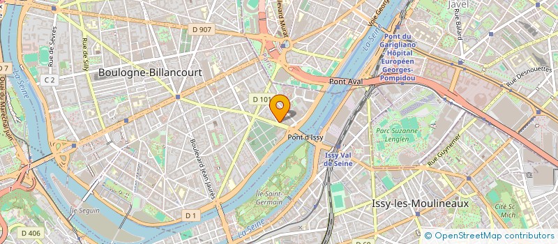 localisation de l'entreprise MONSIEUR FRANCOIS DE-COSNAC à BOULOGNE-BILLANCOURT