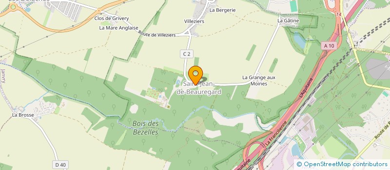 localisation de l'entreprise MONSIEUR FRANCOIS DE CUREL à SAINT-JEAN-DE-BEAUREGARD