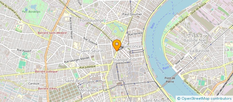 localisation de l'entreprise MONSIEUR FRANCOIS DE DEURWAERDERE  BORDEAUX