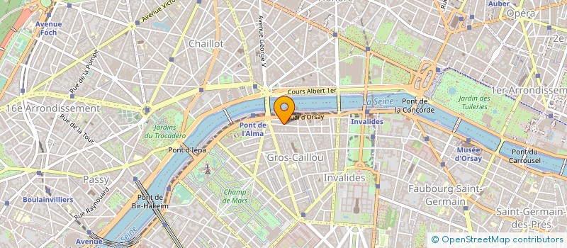 localisation de l'entreprise MONSIEUR FRANCOIS DE DUFORT CIVRAC DE LORGE à PARIS