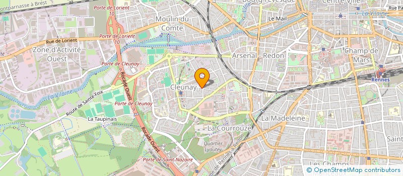 localisation de l'entreprise MONSIEUR FRANCOIS DE FONT-REAULX  RENNES