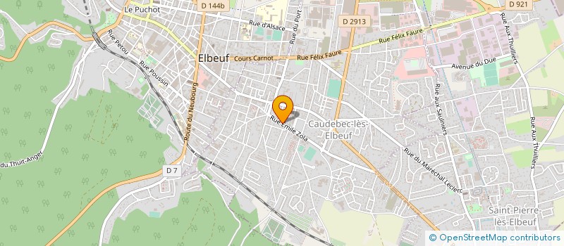 localisation de l'entreprise MONSIEUR FRANCOIS DE FREITAS  CAUDEBEC-LES-ELBEUF