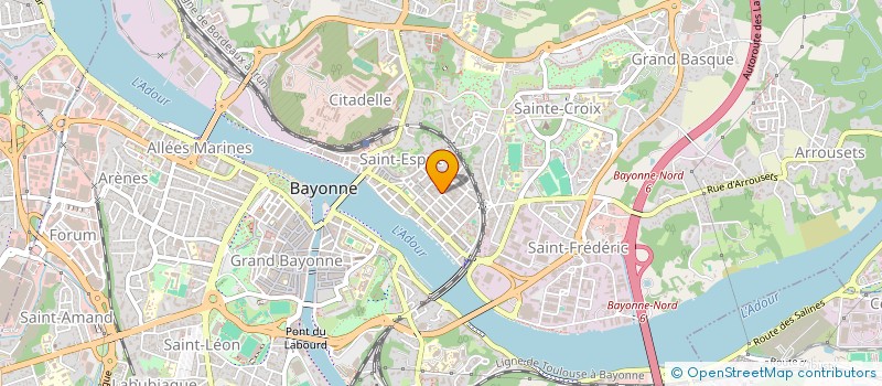 localisation de l'entreprise MONSIEUR FRANCOIS DE FREITAS à BAYONNE