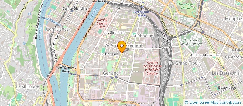 localisation de l'entreprise MONSIEUR FRANCOIS DE GAIL à LYON