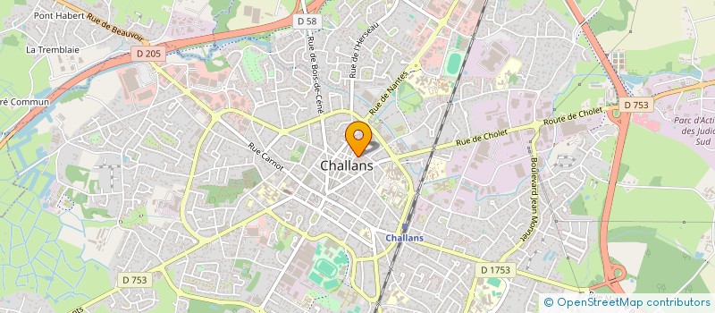 localisation de l'entreprise MONSIEUR FRANCOIS DE GIVRY à CHALLANS