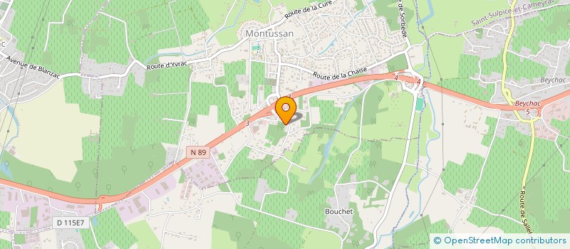 localisation de l'entreprise MONSIEUR FRANCOIS DE LEISSEGUES ROZAVEN  SAINT-SULPICE-ET-CAMEYRAC