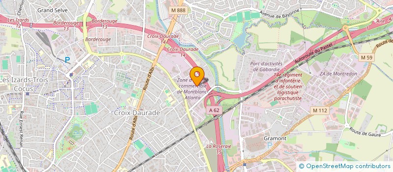 localisation de l'entreprise MONSIEUR FRANCOIS DE RAIGNIAC à TOULOUSE