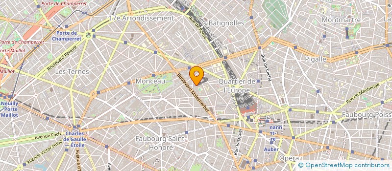 localisation de l'entreprise MONSIEUR FRANCOIS DE ROUSSY DE SALES  PARIS