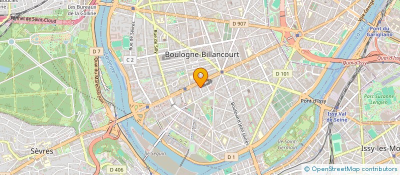 localisation de l'entreprise MONSIEUR FRANCOIS DE SAINT MARTIN BEYRIE à BOULOGNE-BILLANCOURT