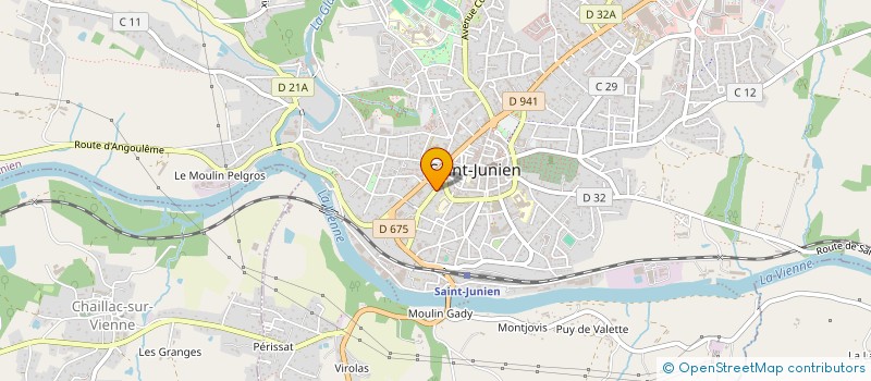 localisation de l'entreprise MONSIEUR FRANCOIS DE SAMIE à SAINT-JUNIEN