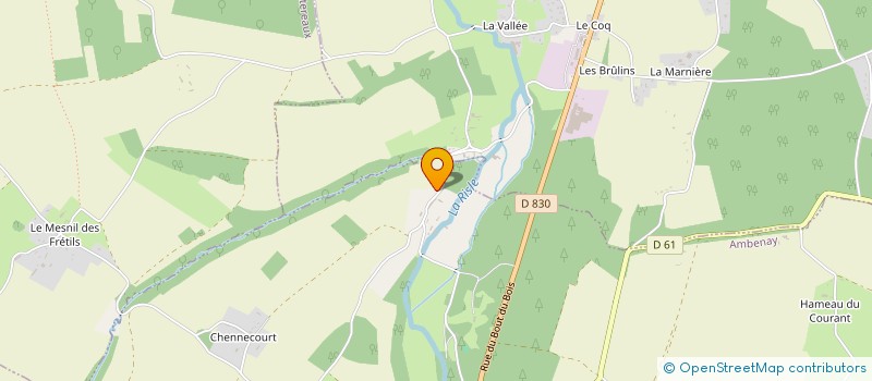 localisation de l'entreprise MONSIEUR FRANCOIS DE SEROUX-FOUQUET  AMBENAY