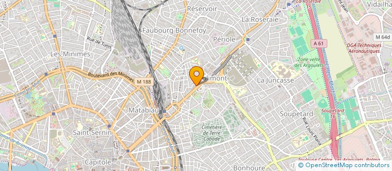 localisation de l'entreprise MONSIEUR FRANCOIS DE TERSSAC  TOULOUSE