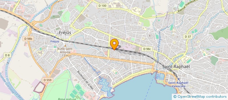localisation de l'entreprise MONSIEUR FRANCOIS DE TORRES à FREJUS
