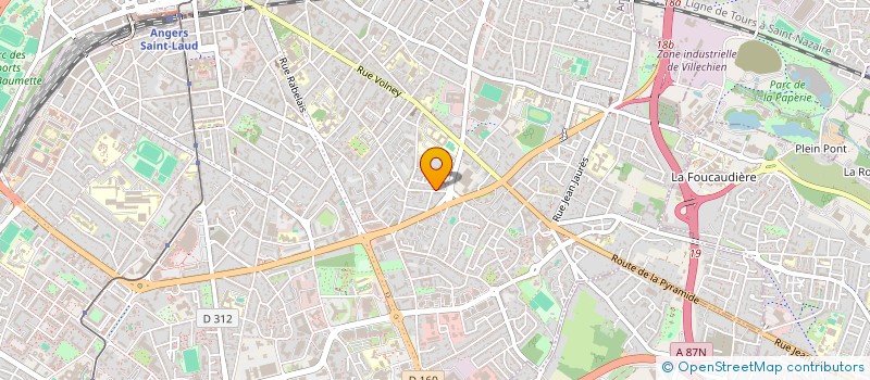 localisation de l'entreprise MONSIEUR FRANCOIS DE VECCHIS à ANGERS