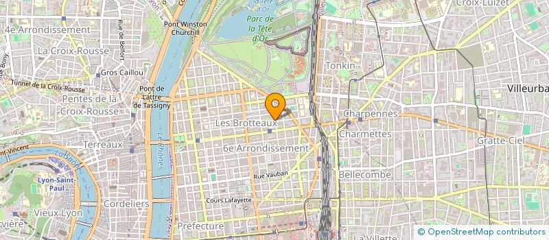 localisation de l'entreprise MONSIEUR FRANCOIS DE VILLARD  LYON