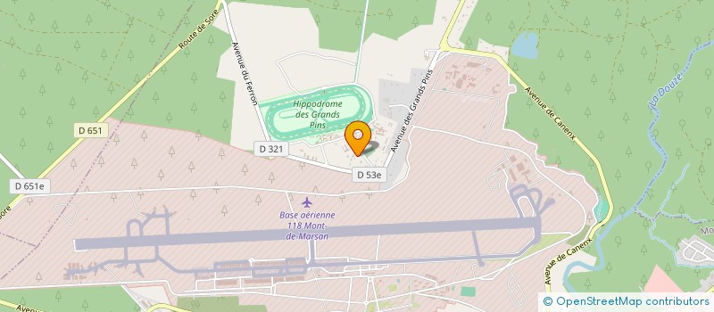 localisation de l'entreprise MONSIEUR FRANCOIS DE WATRIGANT  MONT-DE-MARSAN