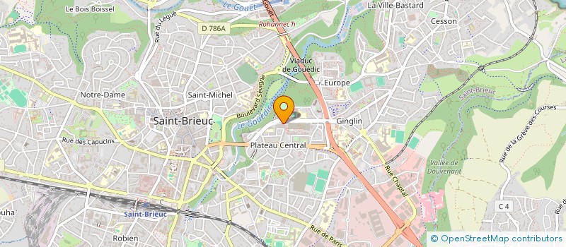localisation de l'entreprise MONSIEUR FRANCOIS DEAN à SAINT-BRIEUC
