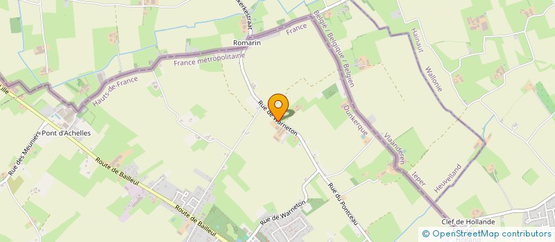 localisation de l'entreprise MONSIEUR FRANCOIS DEBAILLEUL à NIEPPE