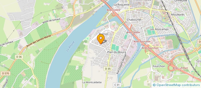 localisation de l'entreprise MONSIEUR FRANCOIS DEBICKI à ARLES