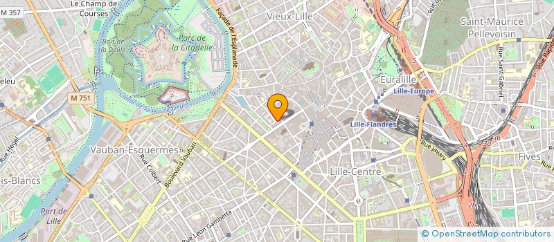 localisation de l'entreprise MONSIEUR FRANCOIS DEBLOCK à LILLE