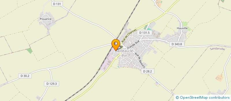 localisation de l'entreprise MONSIEUR FRANCOIS DEBROSSE à BAILLEAU-LE-PIN