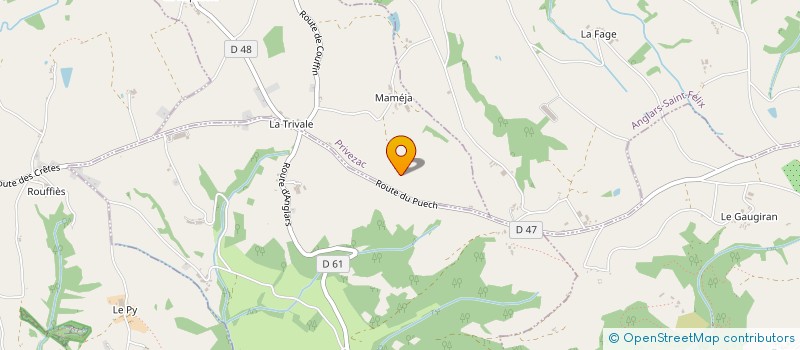 localisation de l'entreprise MONSIEUR FRANCOIS DEBRUYNE  BRANDONNET