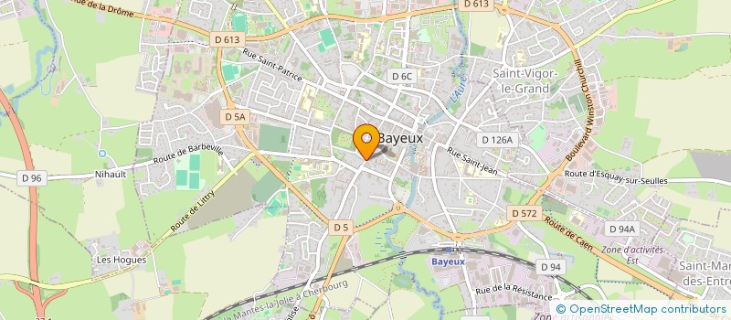 localisation de l'entreprise MONSIEUR FRANCOIS DECOOL à BAYEUX
