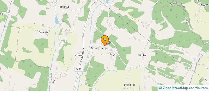 localisation de l'entreprise MONSIEUR FRANCOIS DEL CORRAL à SAINT-SULPICE-DE-ROUMAGNAC