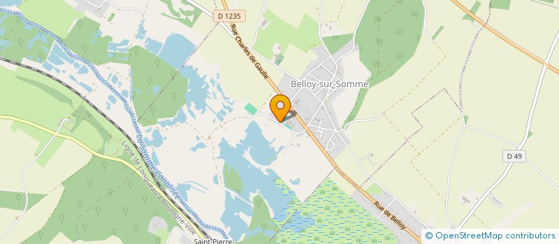 localisation de l'entreprise MONSIEUR FRANCOIS DELACOURTIE à BELLOY-SUR-SOMME